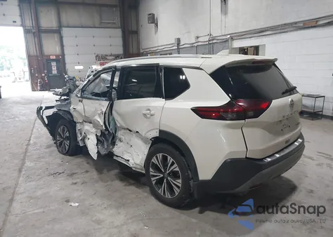 2021 Nissan Rogue Sv Intelligent Awd из США, поврежденный, VIN JN8AT3BB8MW217086